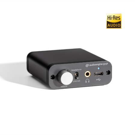 D1P 32 Bit Portable Headphone Amplifier & DAC  (Open Box)