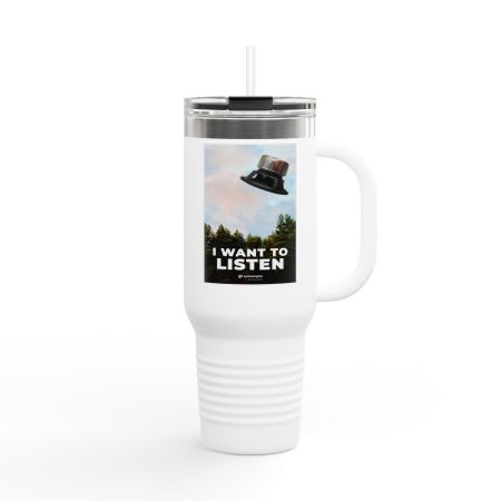 Insulated Travel Mug, 40oz - Motivational Drinkware for Coffee Lovers, Perfect for Road Trips, Gifts for Friends, Eco-Friendly!