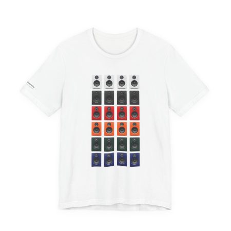 Retro Speaker Design Unisex Tee - Perfect for Music Lovers, Festival Wear, Casual Style, Gift for Him/Her, Everyday Comfort