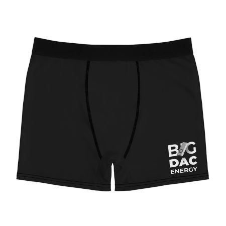 Big DAC Energy Men's Boxer Briefs, Comfortable Underwear, Gift for Him, Unique Men's Undergarments, Casual Lounge Wear, Fun Boxer Shorts
