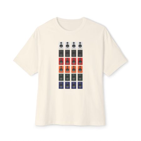 Copy of Retro Vibes Unisex Oversized Boxy Tee, Music Lover Shirt, Festival Attire, Comfortable Casual Tee, Graphic Tee for Every Day