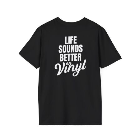 Vinyl Music Lover T-Shirt - Life Sounds Better on Vinyl