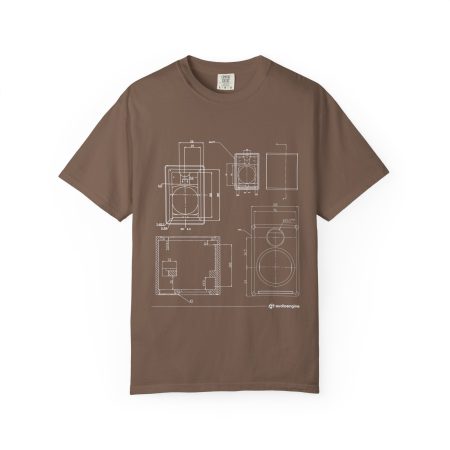 Blueprint Camera Unisex T-Shirt, Casual Wear, Artist Gift, Photography Tee, Unique Apparel, Comfortable Style