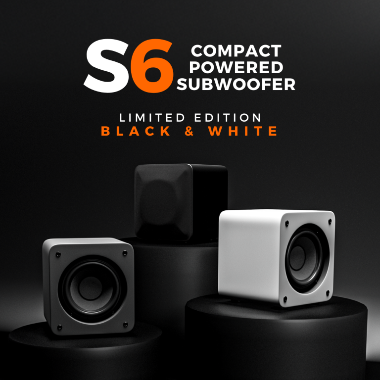 Audioengine Releases NEW Limited Edition S6 and S6W Subwoofer Finishes
