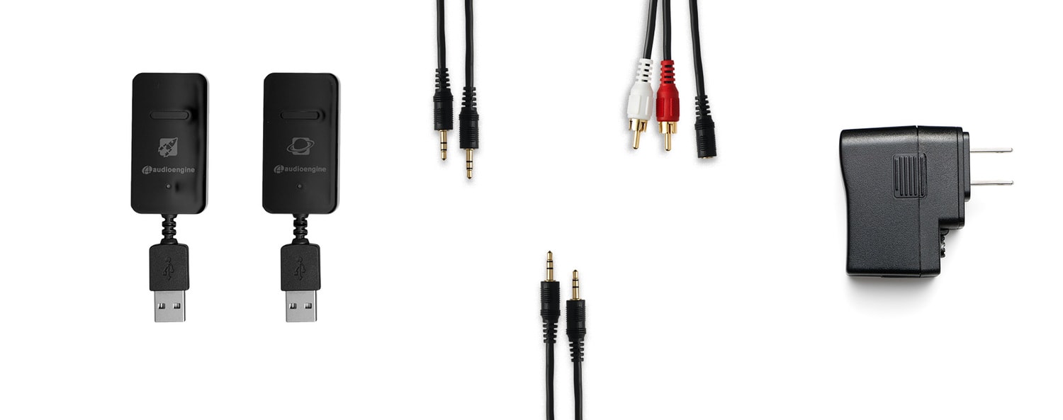 W3 Wireless Audio Adapter What's in the box