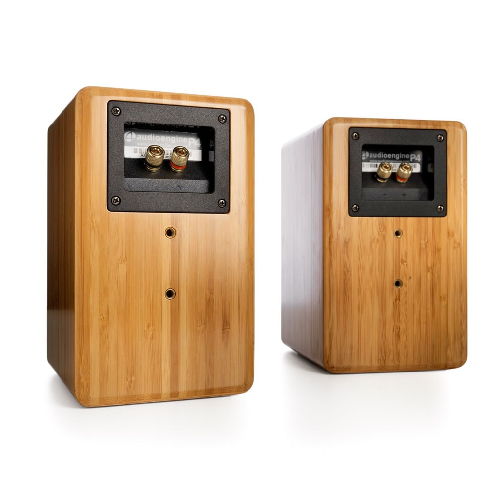 P4 Passive Speakers (Natural Bamaboo)