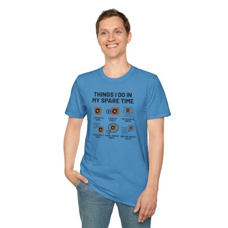 Things I Do In My Spare Time T-Shirt — Funny Hobbies Graphic Tee