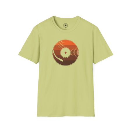 Vintage Vinyl Record T-Shirt — Retro Music Tee