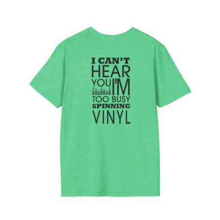 Vinyl Spinner T-Shirt - Unisex Music Lover Tee