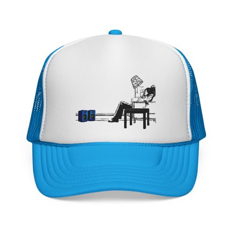 Gym Lover Trucker Cap with Workout Design