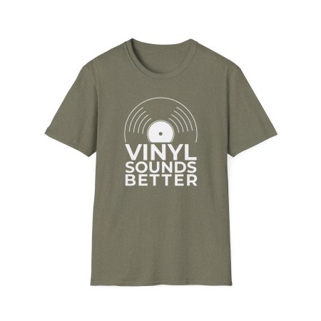 Vinyl Sounds Better T-Shirt — Retro Record Lover Tee