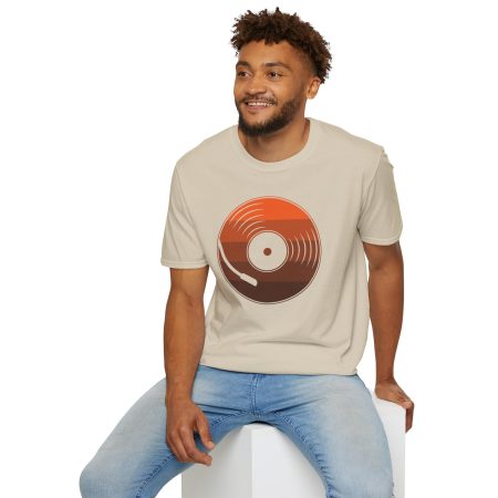 Retro Vinyl Record T-Shirt — Vintage Music Tee