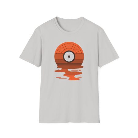 Vinyl Sunset T-Shirt — Retro Record Graphic Tee