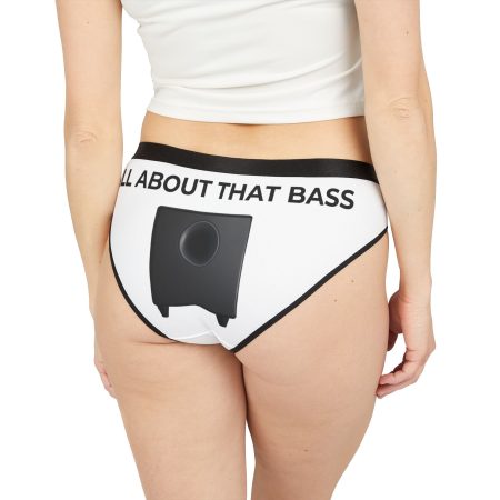All About That Bass Bikini Briefs - Women’s Graphic Underwear