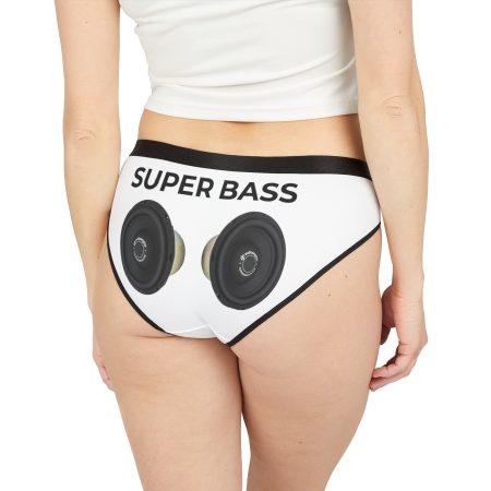 Women’s Bikini Briefs — “SUPER BASS” Speaker Graphic