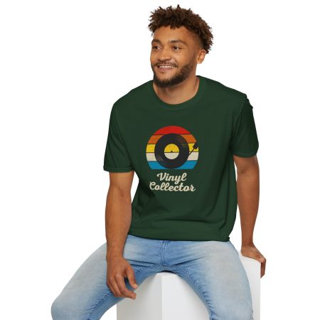 Vinyl Collector T-Shirt — Retro Record Lover Vintage Tee