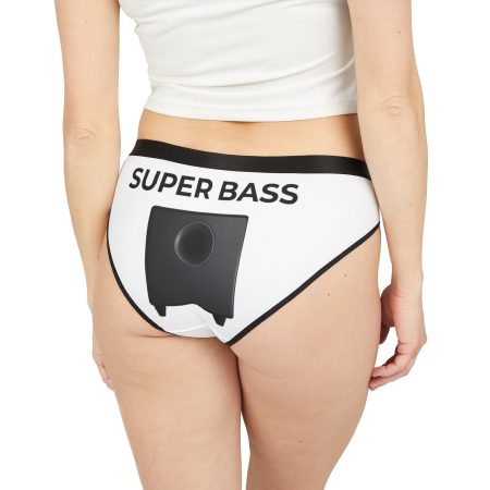 Super Bass Speaker Women's Bikini Briefs - Music Lover Novelty Underwear