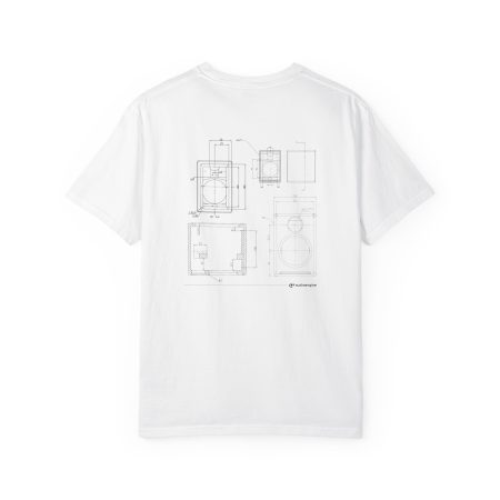 Minimalist Blueprint Tee | Unisex T-Shirt, Casual Clothing, Graphic Tee, Comfortable Fashion, Gift for Architects